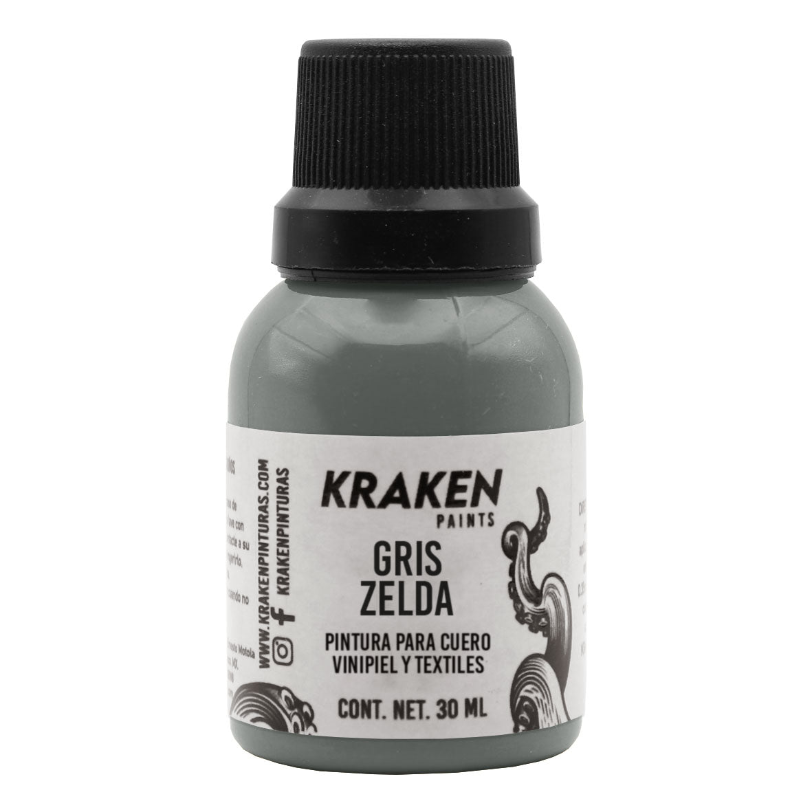 Pintura Kraken - Gris-Zelda
