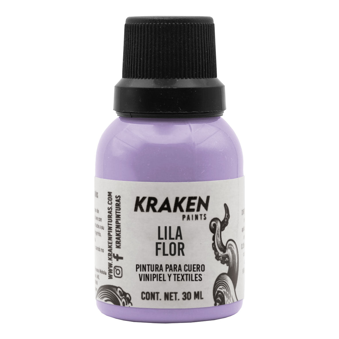 Pintura Kraken - Lila Flor