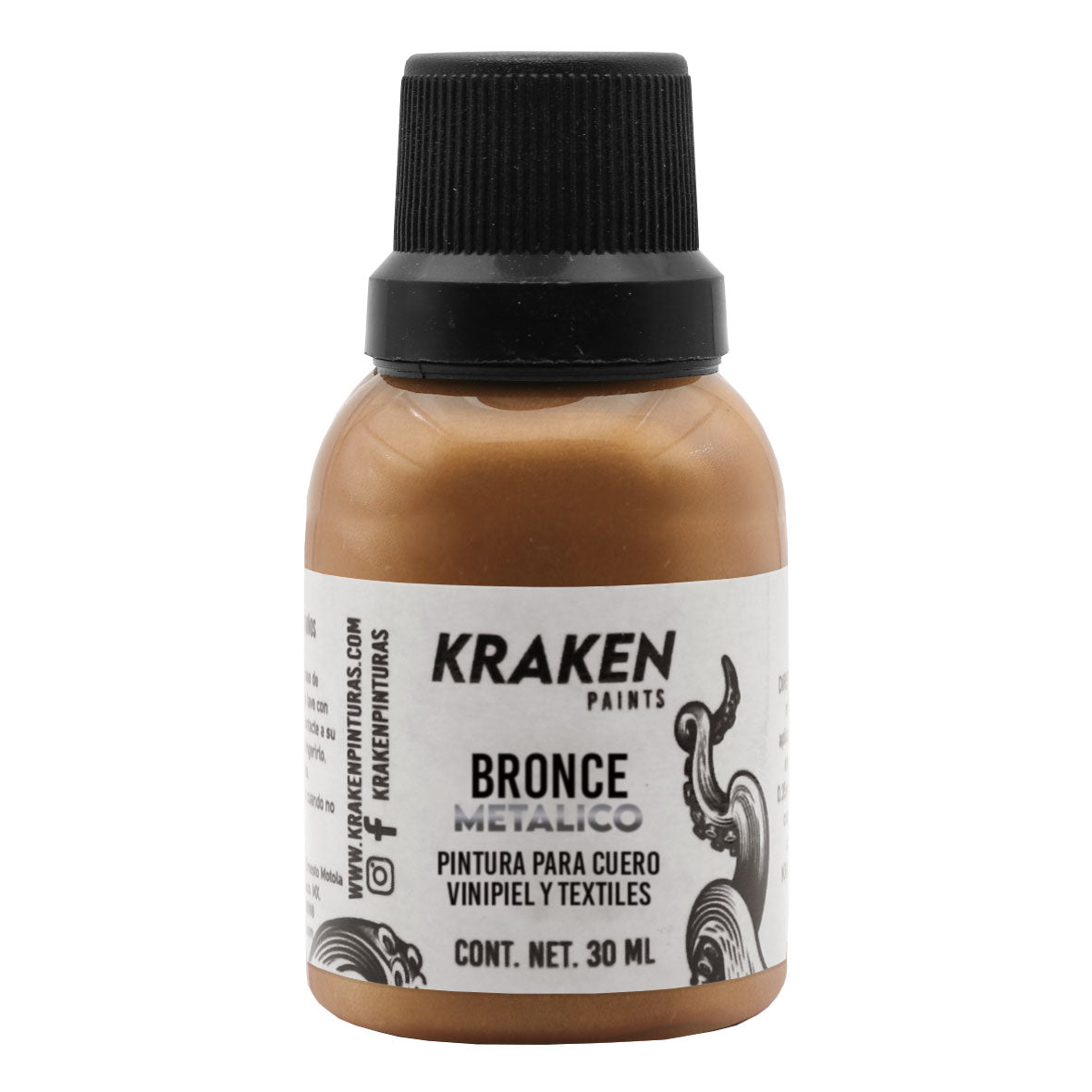 Pintura Kraken - Metálico - Bronce
