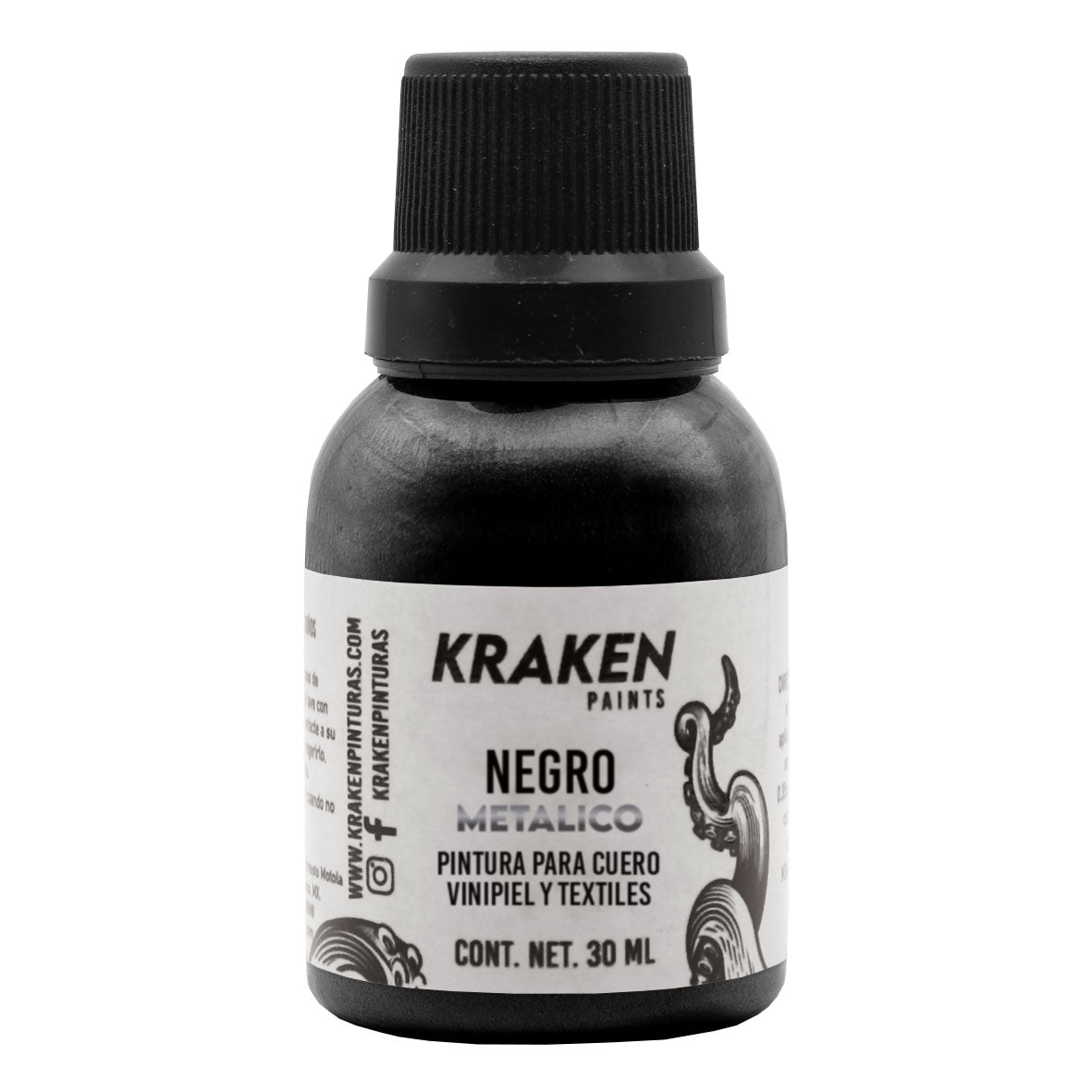 Pintura Kraken - Metálico - Negro Metalico