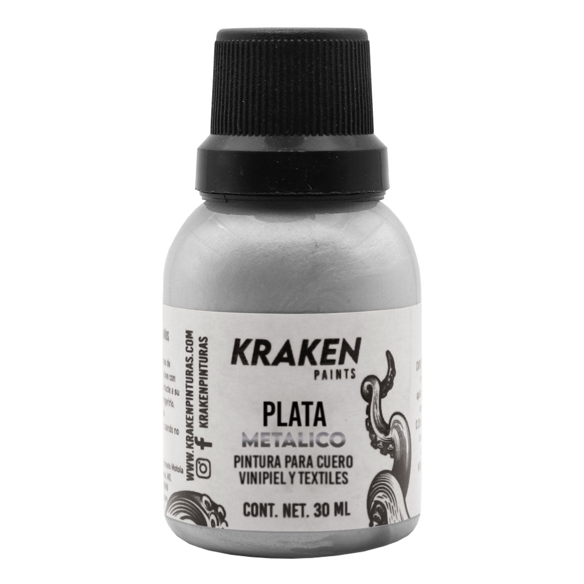 Pintura Kraken - Metálico - Plata