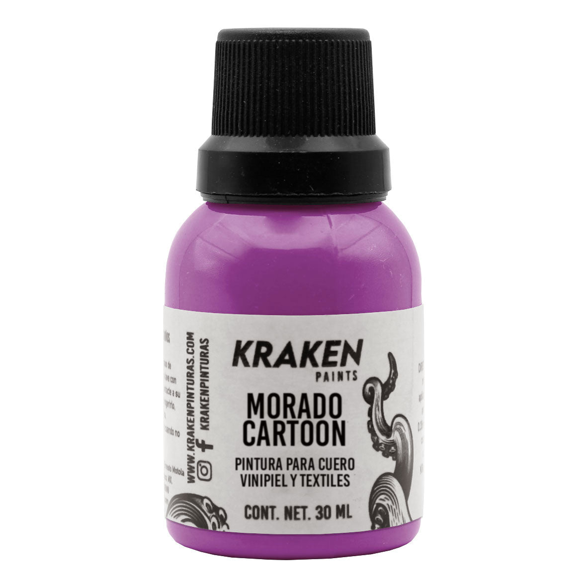 Pintura Kraken - Morado Cartoon