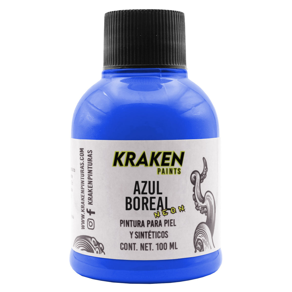 Pintura Kraken - Neón - Azul Boreal