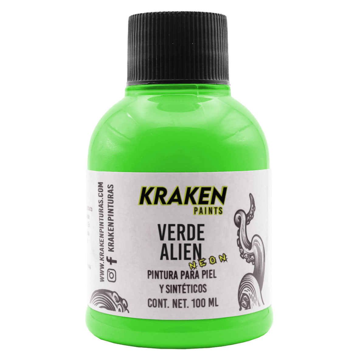 Pintura Kraken - Neón - Verde Alien