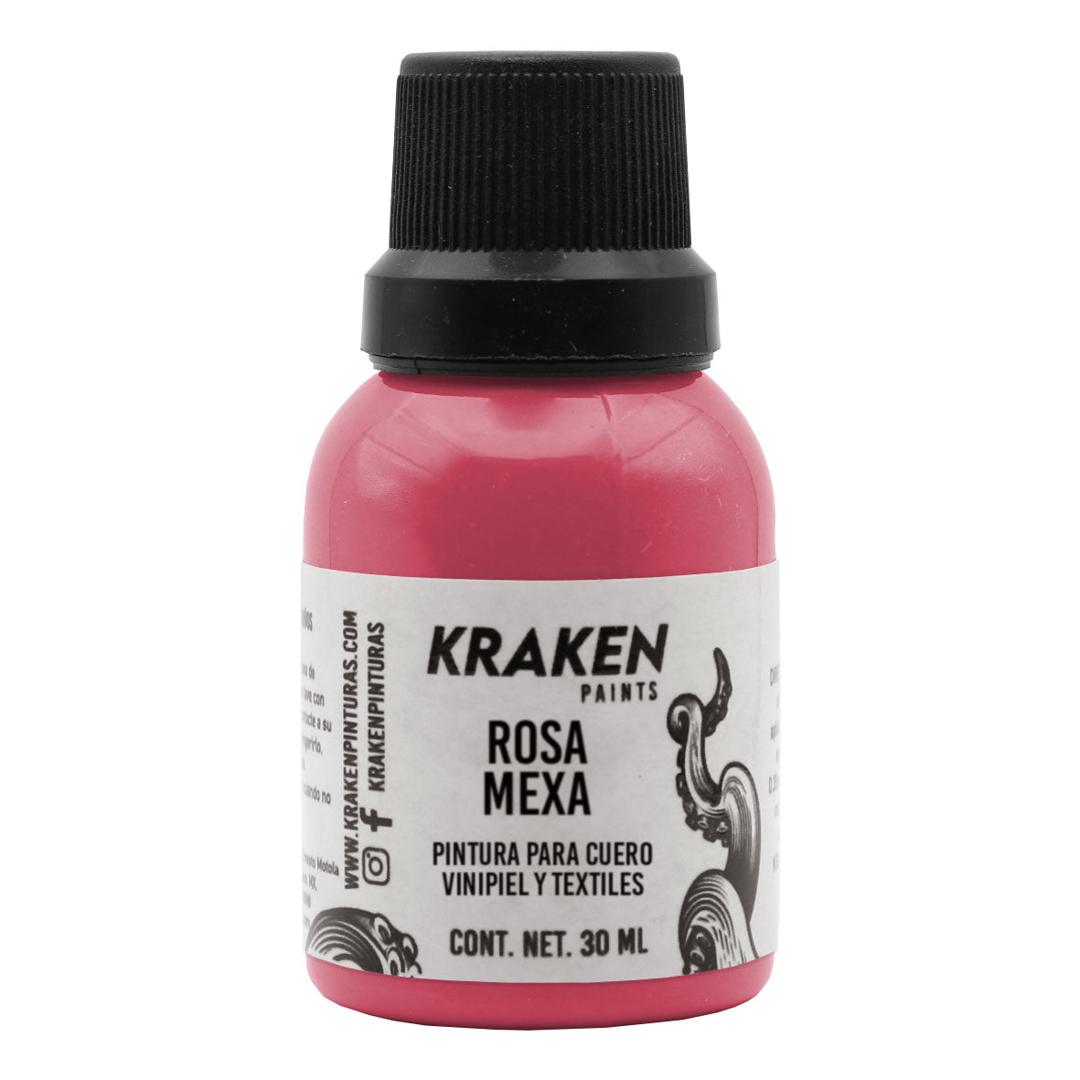 Pintura Kraken - Rosa Mexa