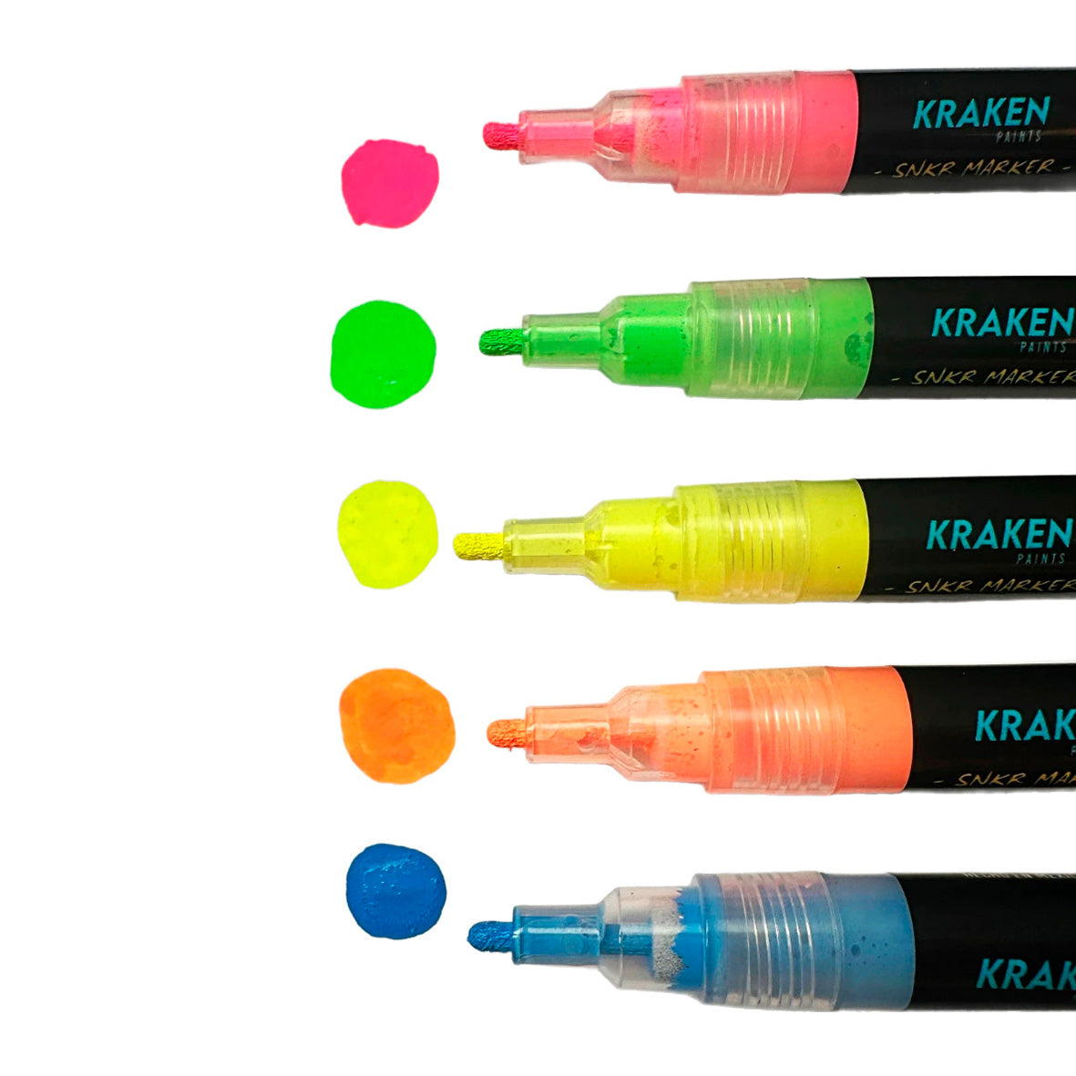 Snkr Markers - Set 5 Fluorescentes