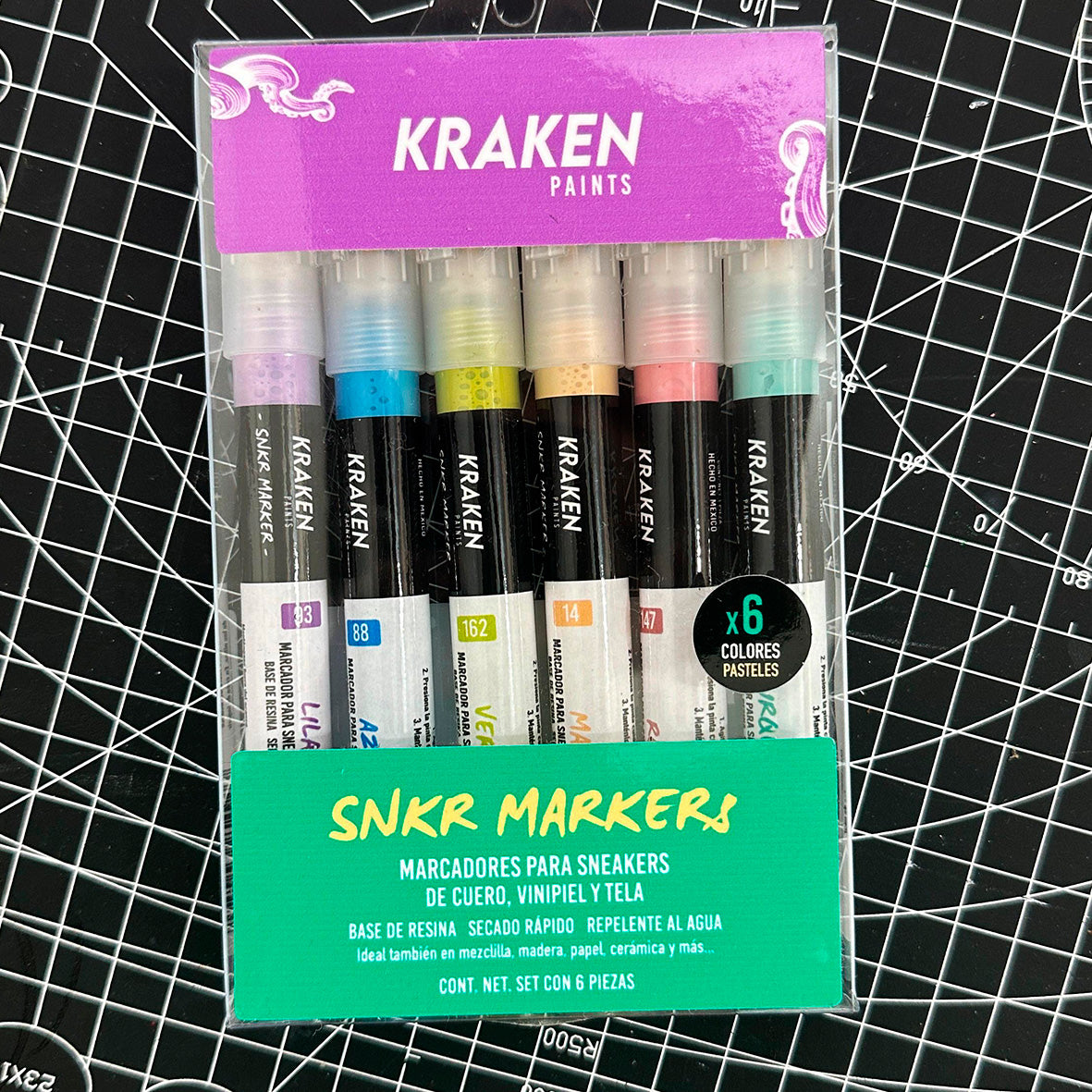 Snkr Markers - Set 6 Pasteles