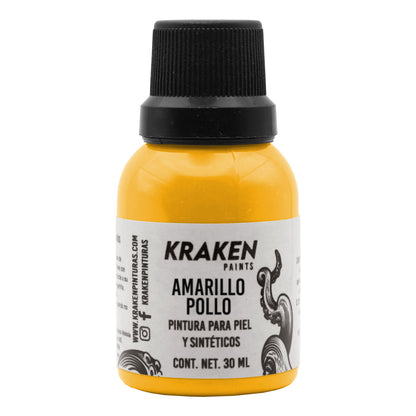 Pintura Kraken - Amarillo Pollo