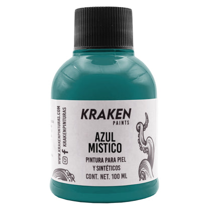 Pintura Kraken - Azul Místico