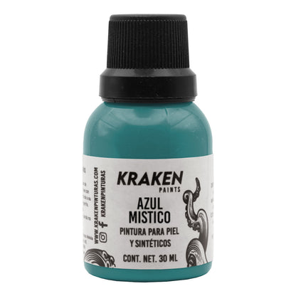 Pintura Kraken - Azul Místico