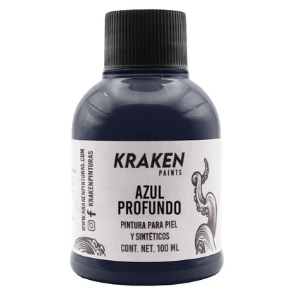 Pintura Kraken - Azul profundo