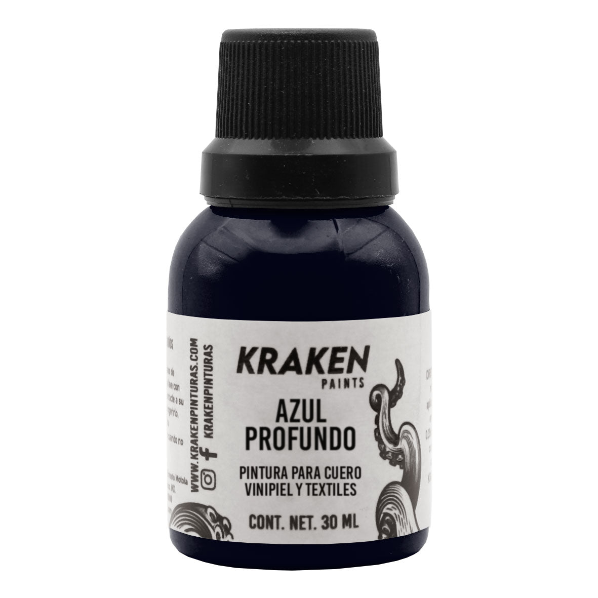 Pintura Kraken - Azul profundo