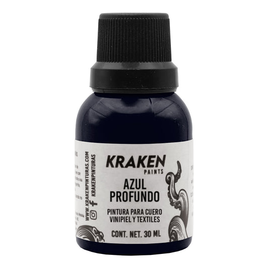 Pintura Kraken - Azul profundo