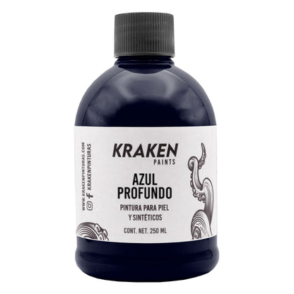 Pintura Kraken - Azul profundo