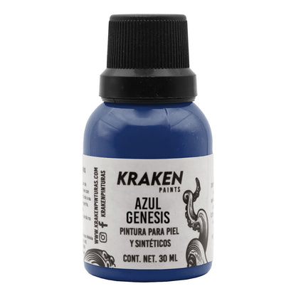 Pintura Kraken - Azul Génesis