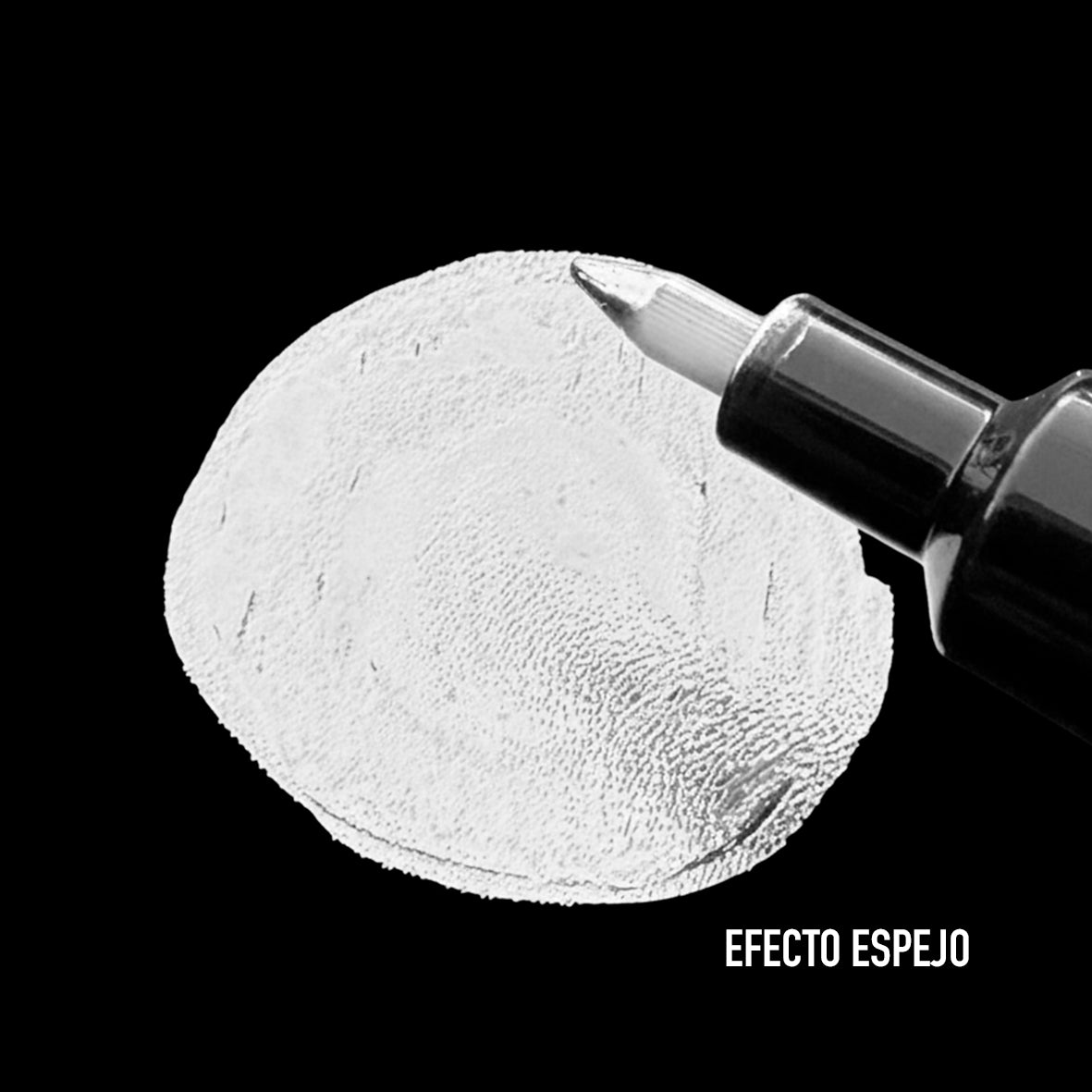 Cromo Marker 1mm - Plata Espejo