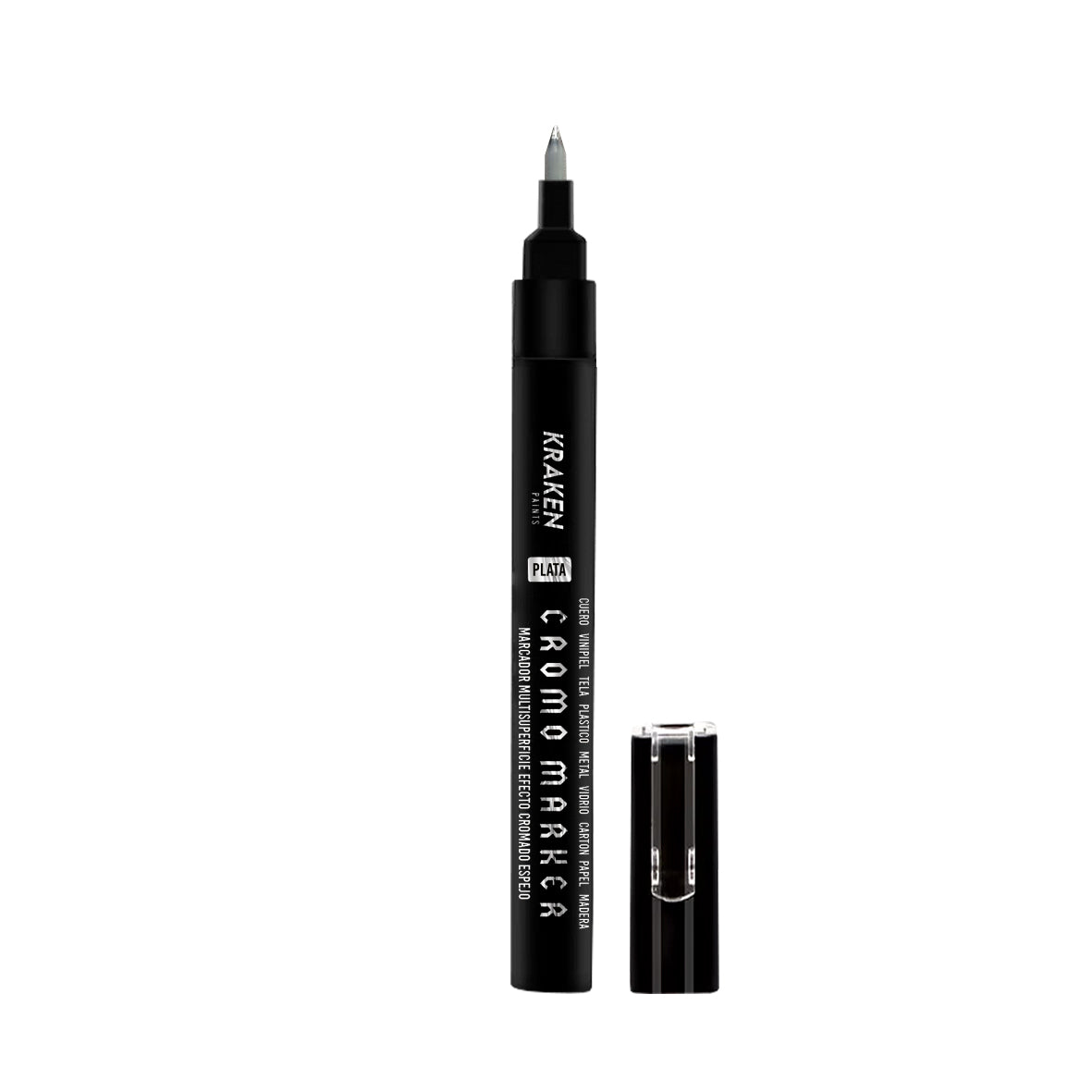 Cromo Marker 1mm - Plata Espejo