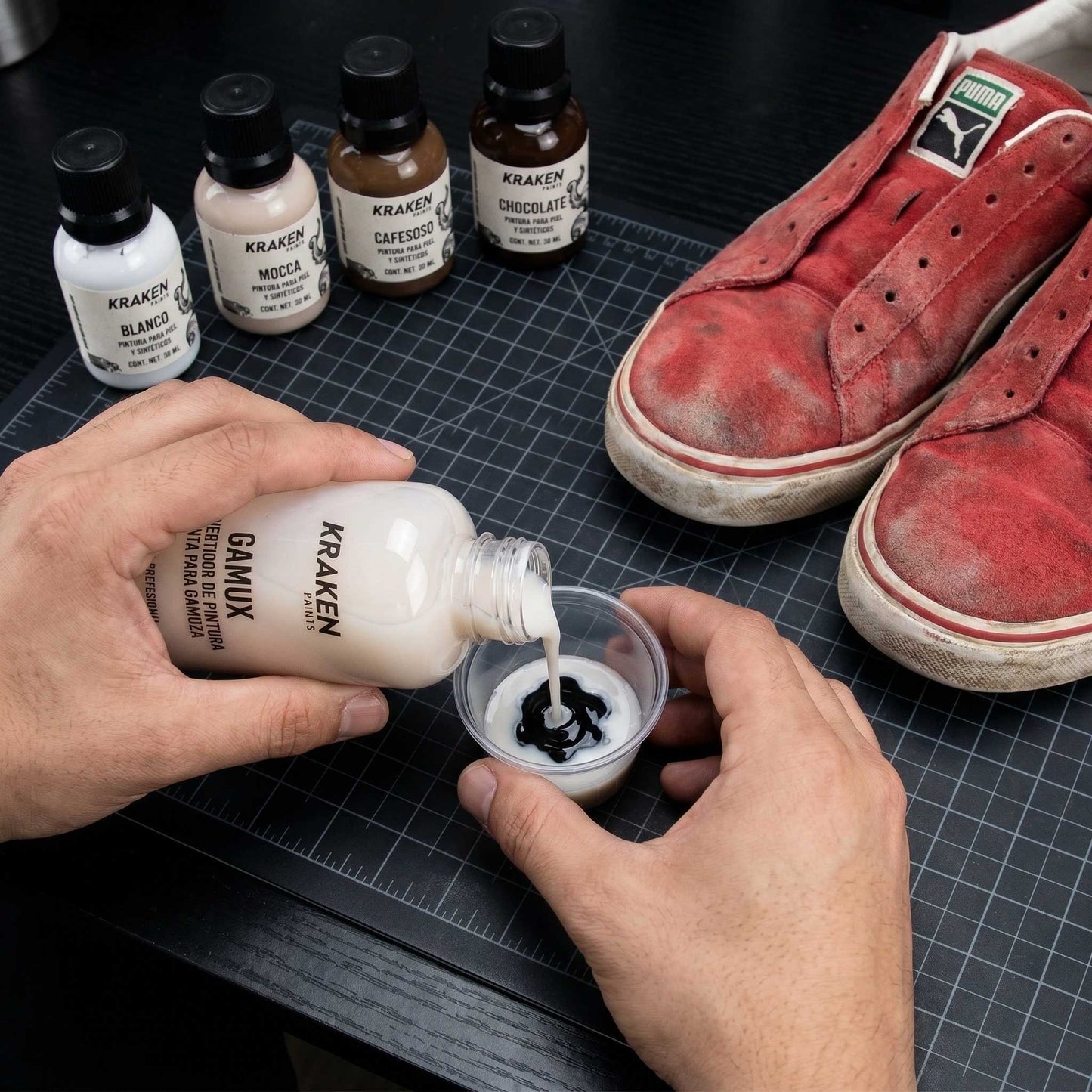 Gamux Kraken - Convertidor de Pintura A Tinte para Gamuza