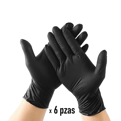 Guantes de Nitrilo - 6 piezas