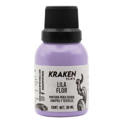 Pintura Kraken - Lila Flor