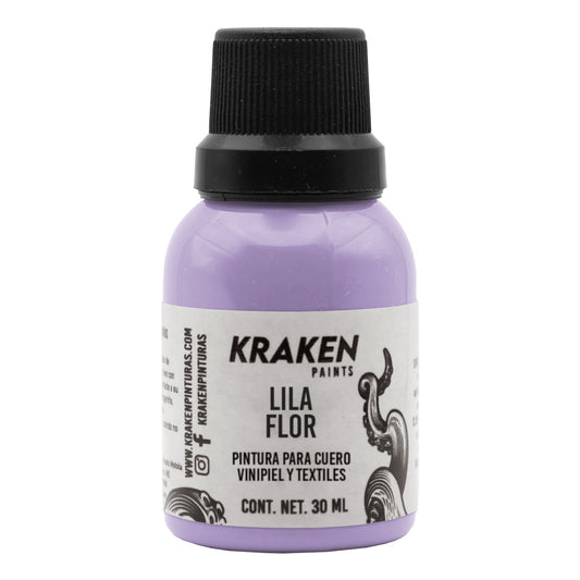 Pintura Kraken - Lila Flor