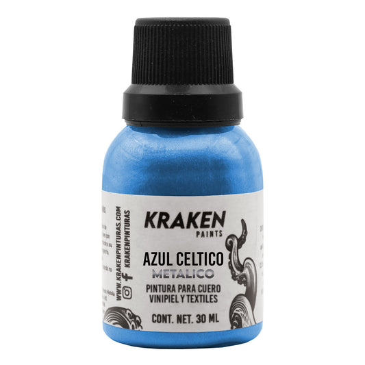 Pintura Kraken - Metalico - Azul Céltico