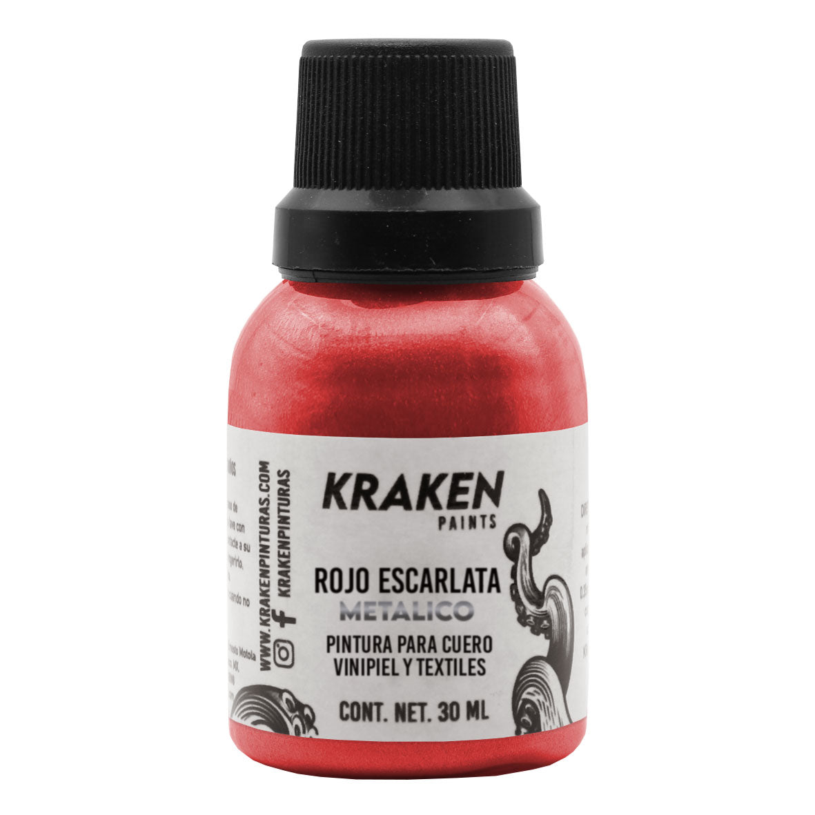 Pintura Kraken - Metálico - Rojo Escarlata