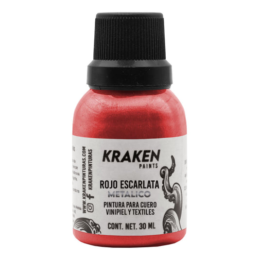 Pintura Kraken - Metálico - Rojo Escarlata