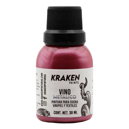 Pintura Kraken - Metálico - Vino