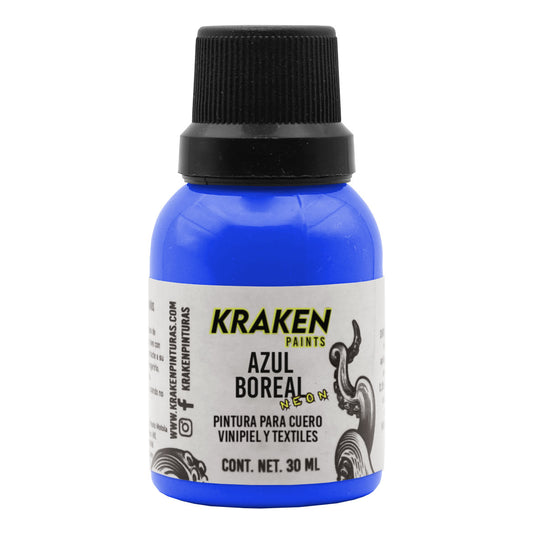 Pintura Kraken - Neón - Azul Boreal