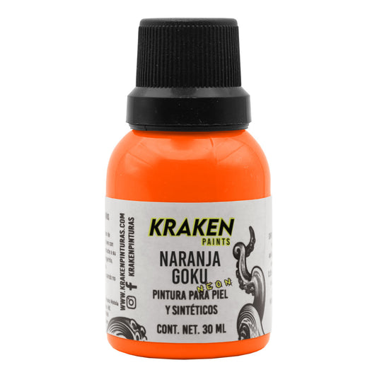 Pintura Kraken - Neón - Naranja Gokú