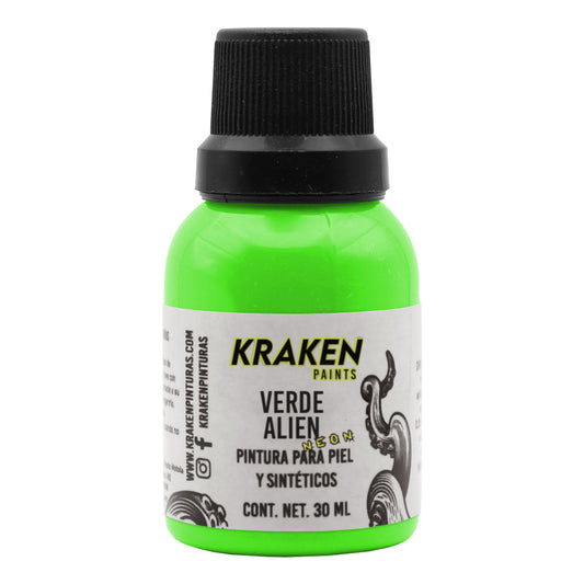 Pintura Kraken - Neón - Verde Alien