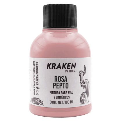 Pintura Kraken - Rosa Pepto