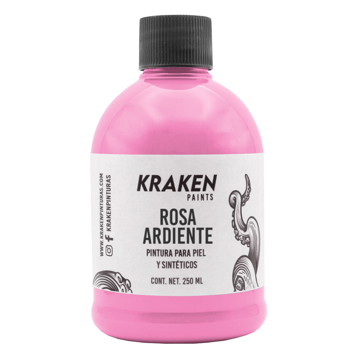 Pintura Kraken - Rosa Ardiente