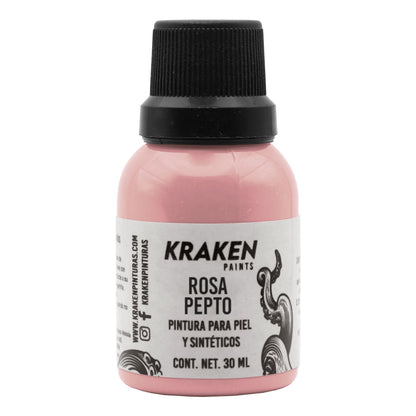 Pintura Kraken - Rosa Pepto