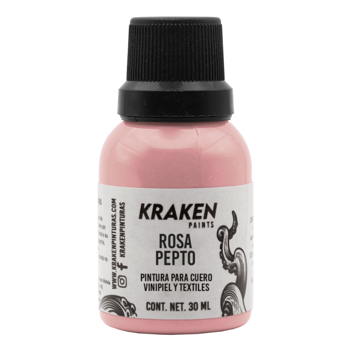 Pintura Kraken - Rosa Pepto