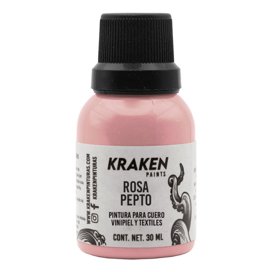 Pintura Kraken - Rosa Pepto