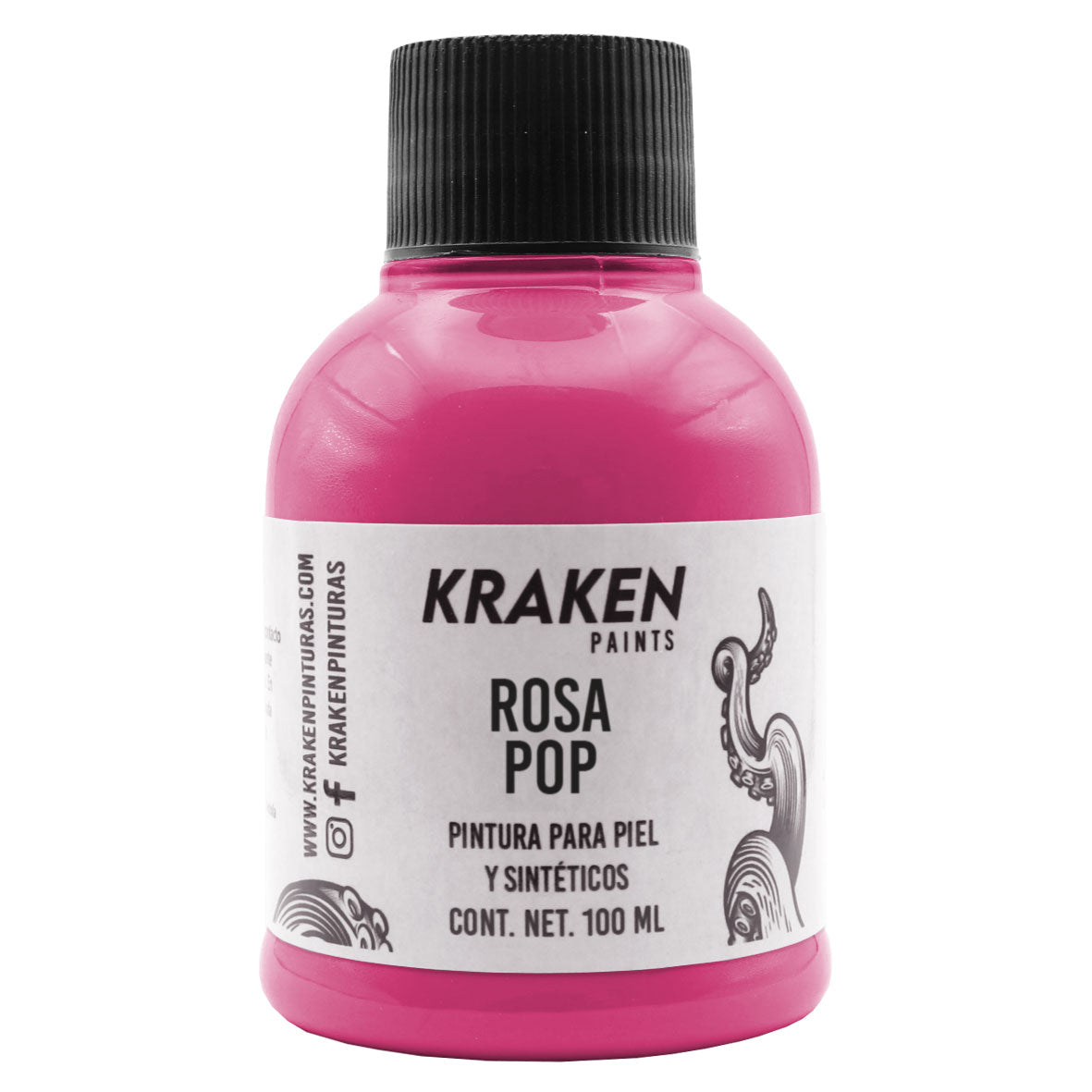 Pintura Kraken - Rosa Pop