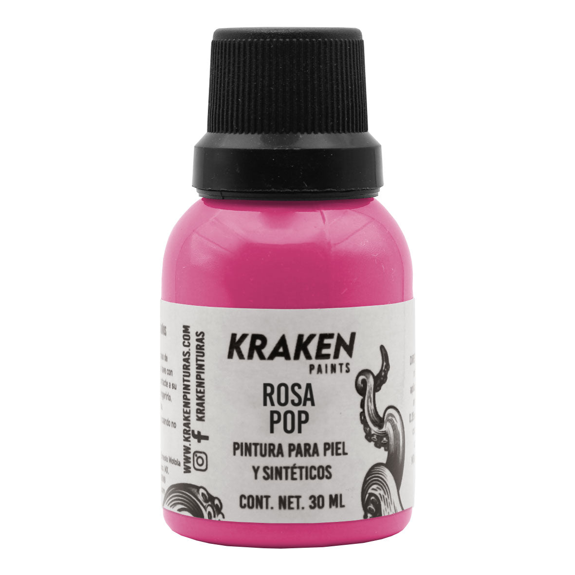 Pintura Kraken - Rosa Pop