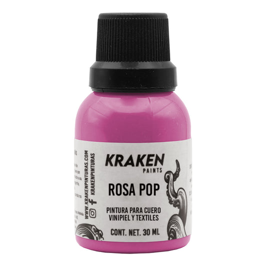 Pintura Kraken - Rosa Pop