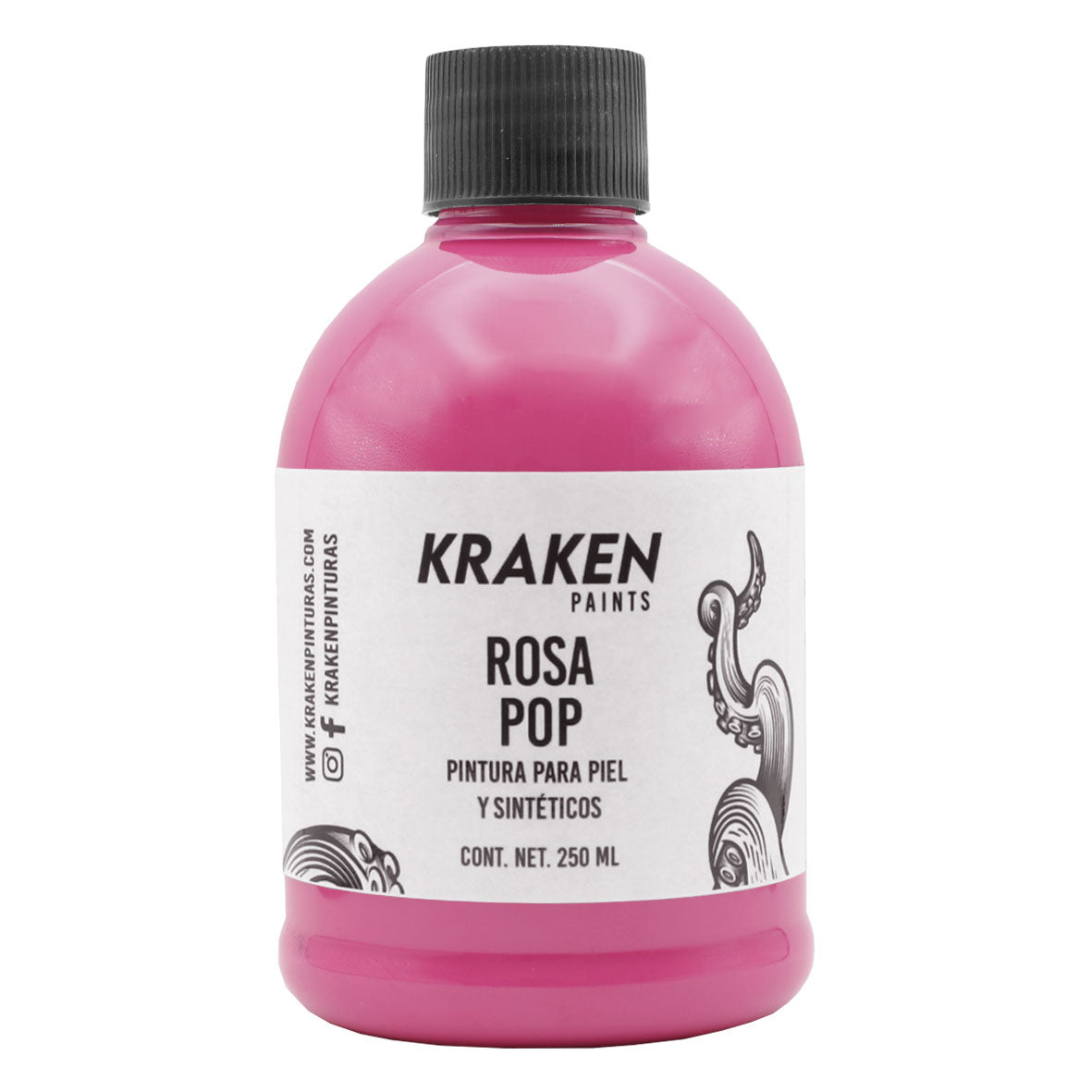 Pintura Kraken - Rosa Pop