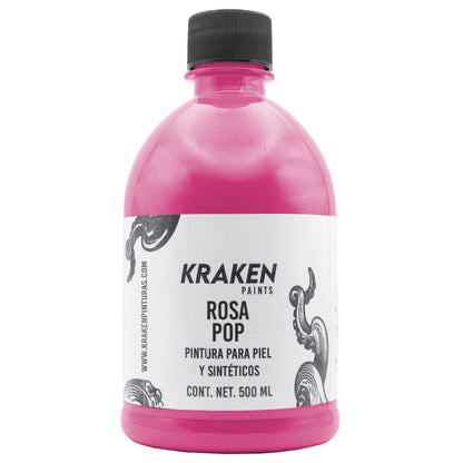 Pintura Kraken - Rosa Pop