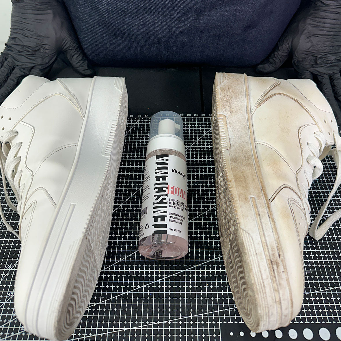 Teniscienta Pack - Kit de Limpieza Profesional de Sneakers Blancos